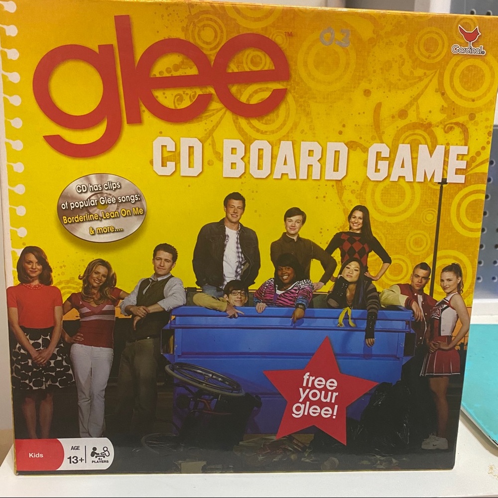 Glee Cd Board game by Cardinal